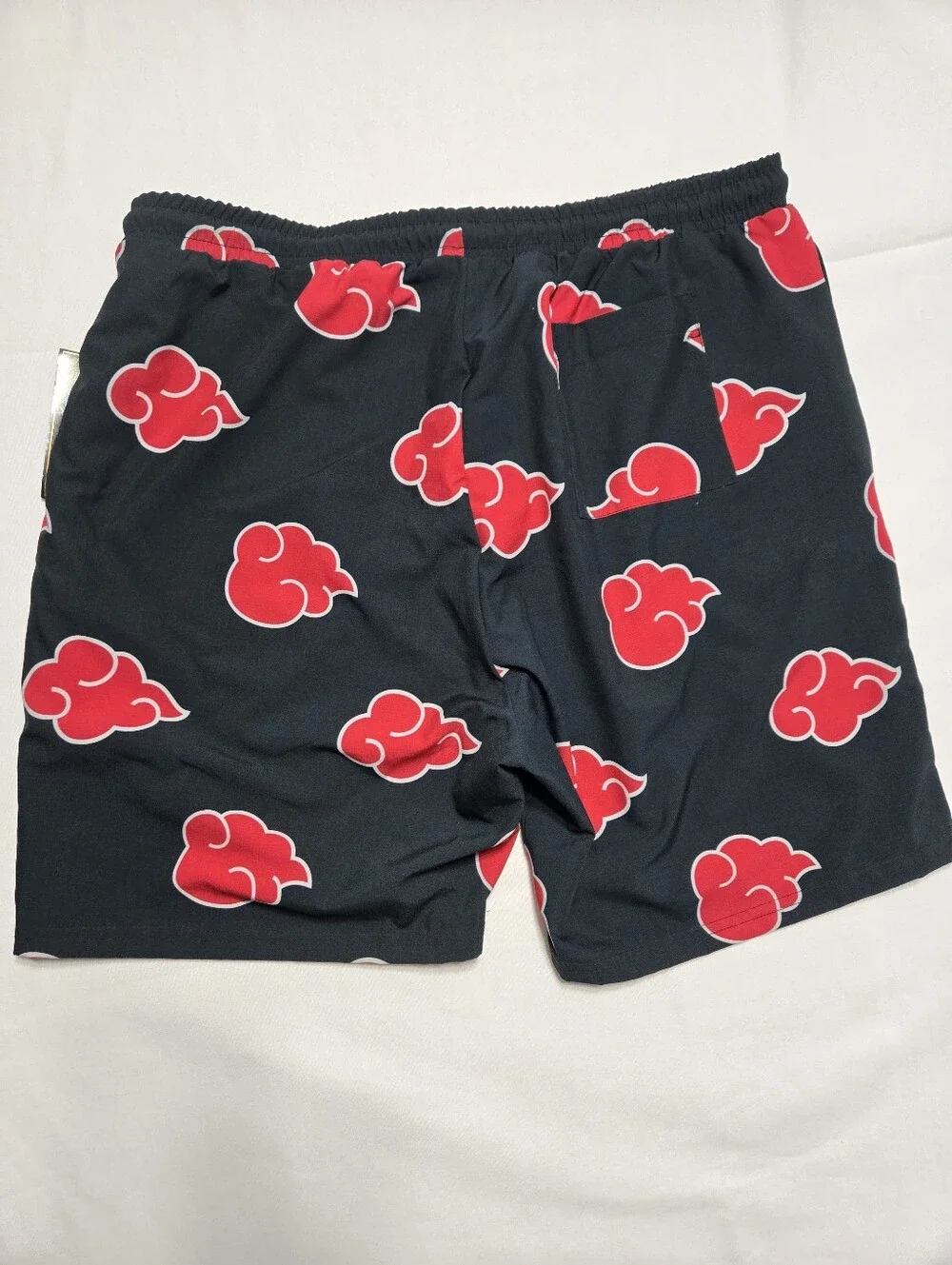NWT Primitive x Naruto Shippuden Men's Akatsuki Swimming Board Shorts sz XL